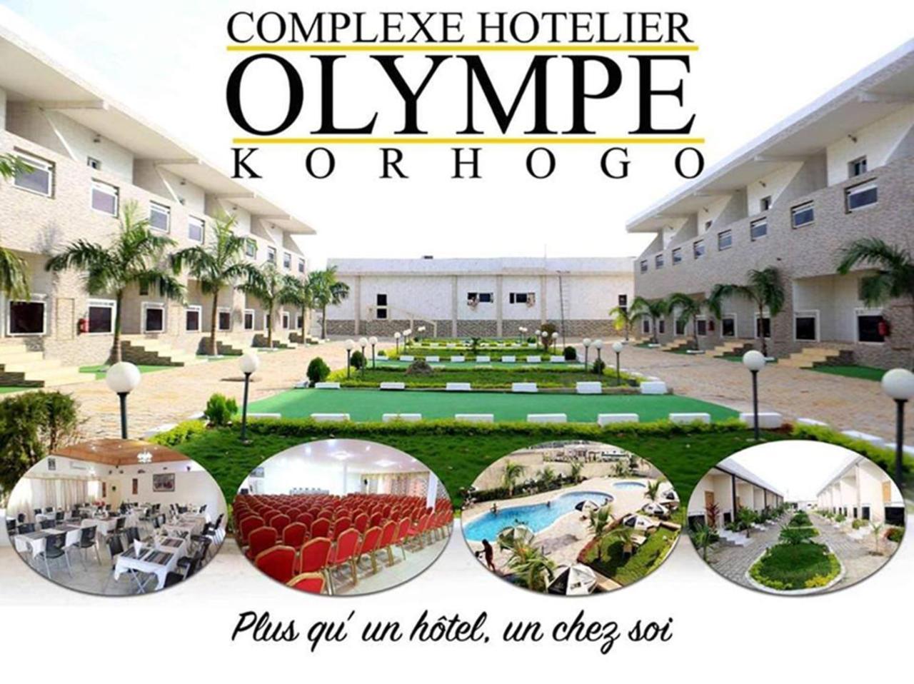 Complexe Hotelier Olympe Korhogo Eksteriør billede